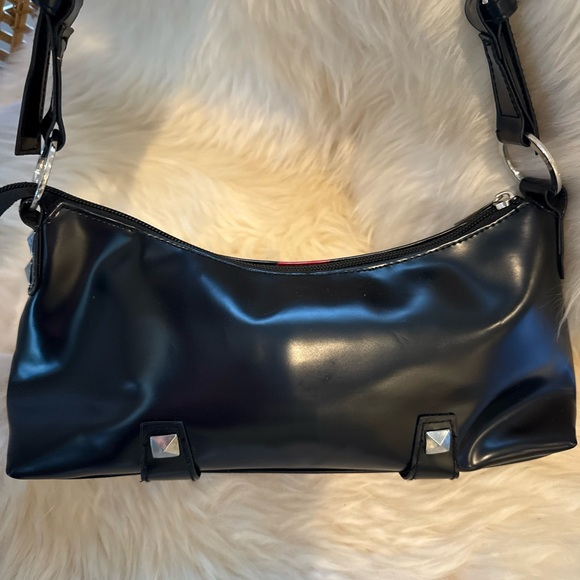 Disney Aerosmith Rockin Roller Coaster Bag Black and Red Studded Collector Piece - Picture 5 of 12